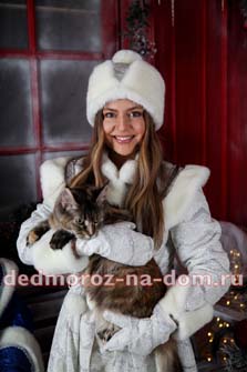 Костюмы Деда Мороза и Снегурочки -  Комплект «Полярный»