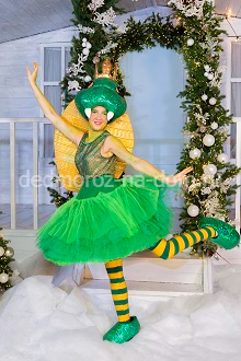 Костюмы Деда Мороза и Снегурочки -  Комплект «Символ 2025 года – Змея»